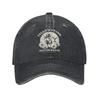 Șapcă de Baseball Parc Național Yellowstone Denim Uzat Peisaj Montan Wyoming Vulcan Șapcă Snapback