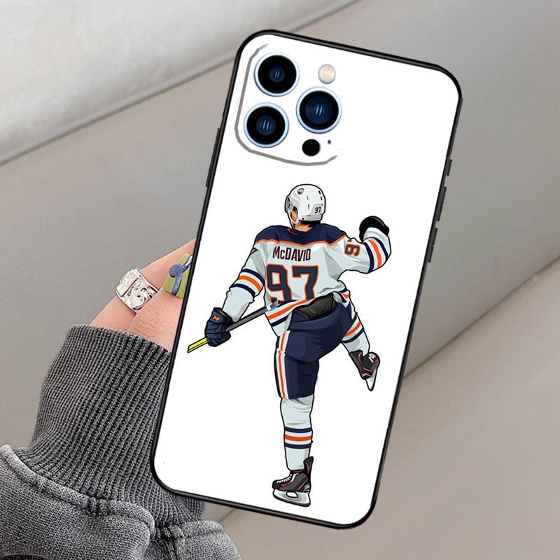 

Hockey 97 Case For iPhone 11 12 13 14 15 16 Pro Max X XS XR 12 13 Mini 14 Plus Cover Coque iPhone 16 Pro