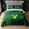 Norwich City Football Design Bed Bedding Set 1 Duvet Cover + 2 Pillowcases Soft Breathable Household Bed Linens