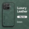 KEYSION Luxury Retro PU Leather Phone Case for Xiaomi 15T Pro Soft Silicone+PC Shockproof Phone Back Cover for Xiaomi 15T 15TPro