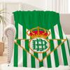 Football Club R-Real B-Betis Blanket Blanket for Couch Sofa Travel Home Picni Flannel Blanket Birthday Gift Warm Comfortable