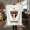 Custom Name SPFC Flannel Blanket, High quality Comfortable for All Seasons, Home Decor, Warmth and Comfort