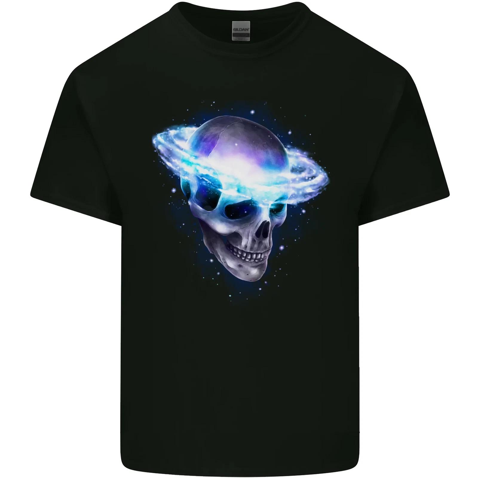 Brainstorm SCI-FI Skull Gothic Space Kids T-Shirt Childrens S