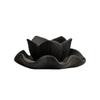 Tray Ceramic Lotus Candle Holder Meditation Decorative Flower Candlestick Vintage Artistic Zen Style Candle Cup Indoor Use