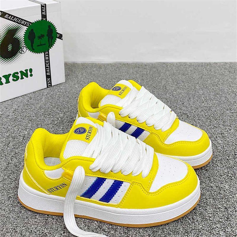 Stil campus clasic pantofi albi mici pantofi de pâine de nișă versatili trend nou toamnă 2025 pantofi de skate cu talpă joasă pentru bărbați și femei