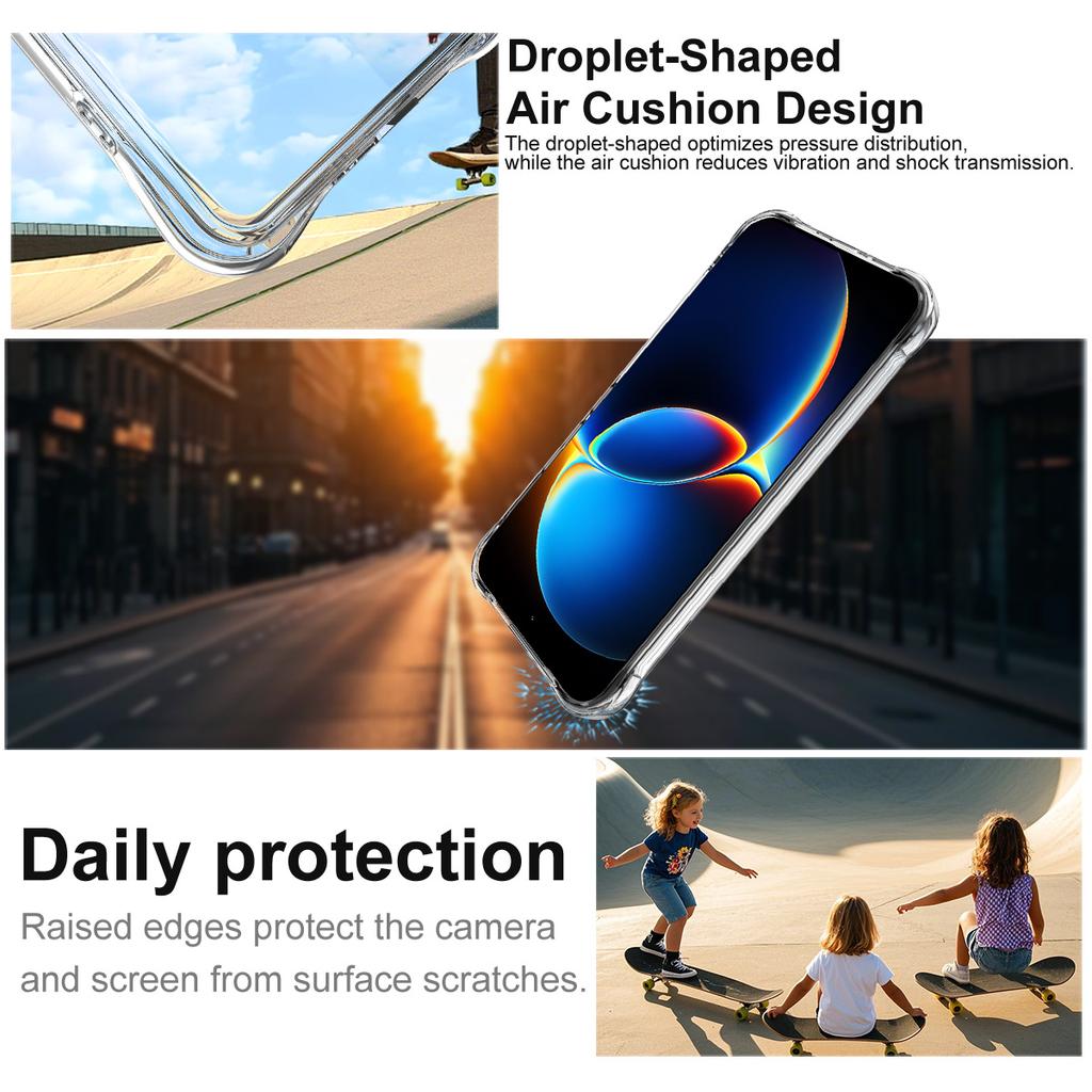 Redmi K90 Max 5G Phone Case IMAK Shock-resistant Soft Case
