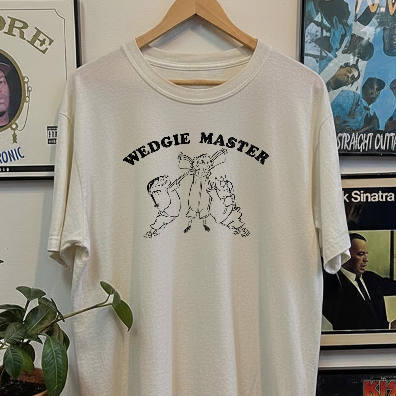 2005 Ed Edd Eddy Wedgie Master Promo T-Shirt White XXL 2XL