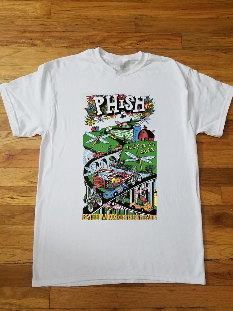 Phish Summer Tour 2022 T-Shirt Cotton Unisex Classic Collection S-5XL M740 Unisex T-Shirt XXXXL