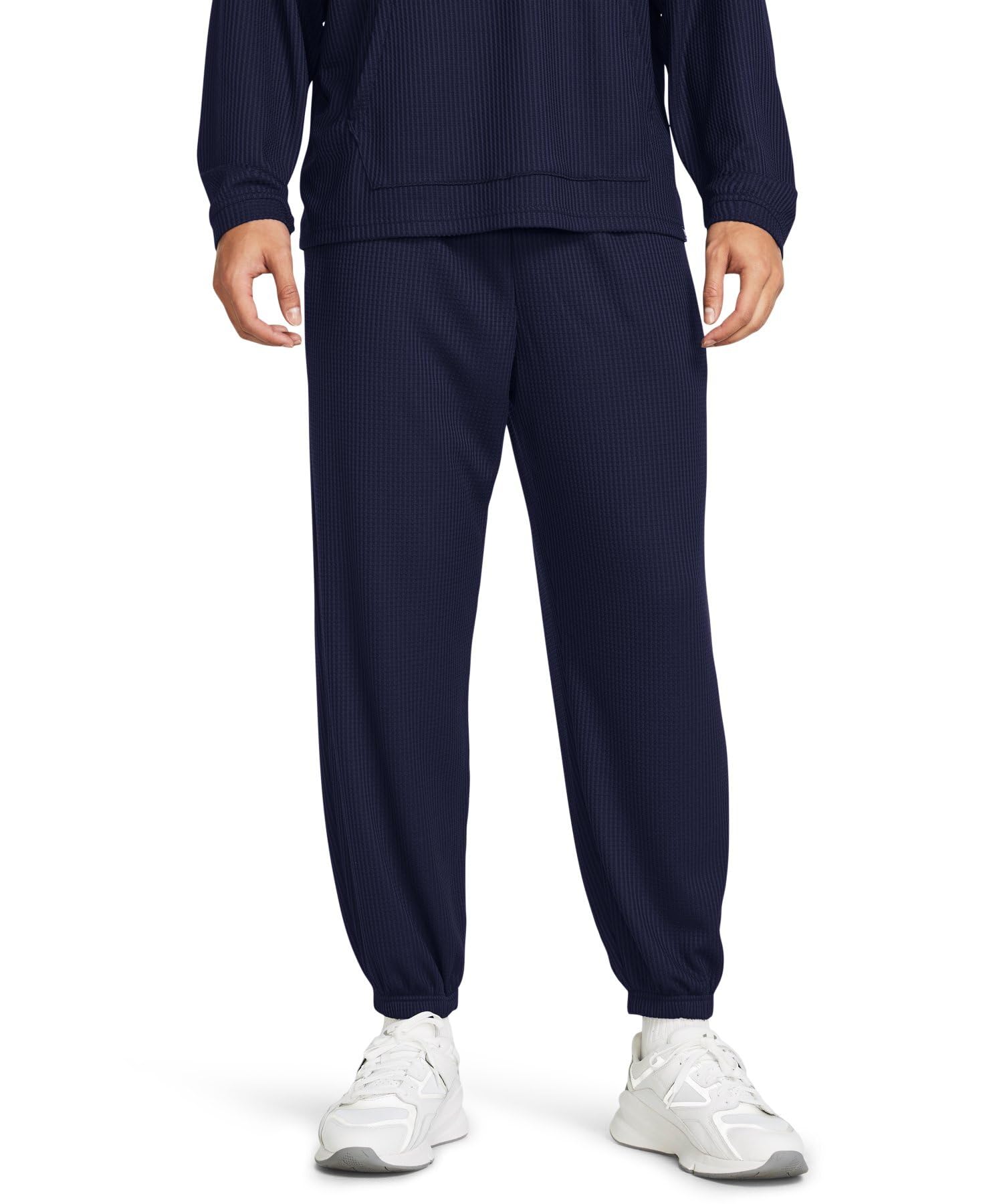 

UA Rival Waffle Jogger Midnight Navy White LG [Under Armor] / /