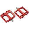 Bicicletas de aleación de aluminio Pedales Planos Antideslizantes Pedales Planos Anchos 3 Rodamientos Pedales de Plataforma de Ciclismo para Bicicleta de Carretera