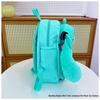 Cute Hatsune Miku Plush Backpack - Cartoon Doll Bag for College Students & Girls
