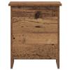 Storage Chest Reclaimed Wood Style 40 x 40 x 50 cm Particleboard