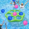 New Hexagonal Inflatable Ring Toss Toy PVC Parent Child Interactive Pool Game For Summer Water Fun Family Activities