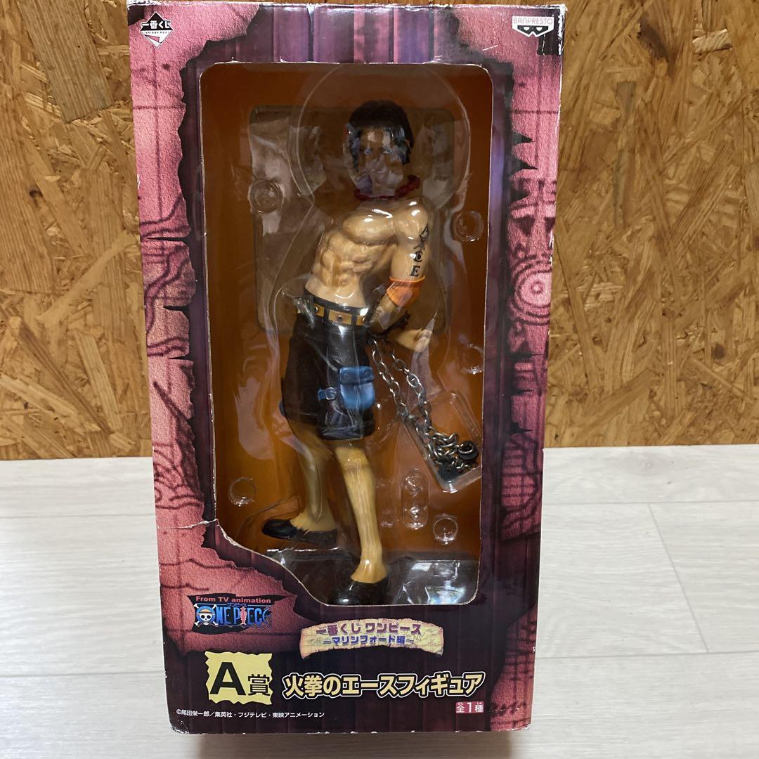 

[USED] One Piece Ace Figure Approx. 30cm