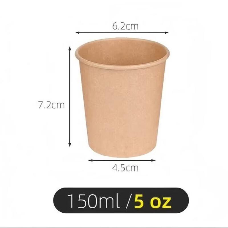 Jiebanggda Disposable Kraft Paper Cups