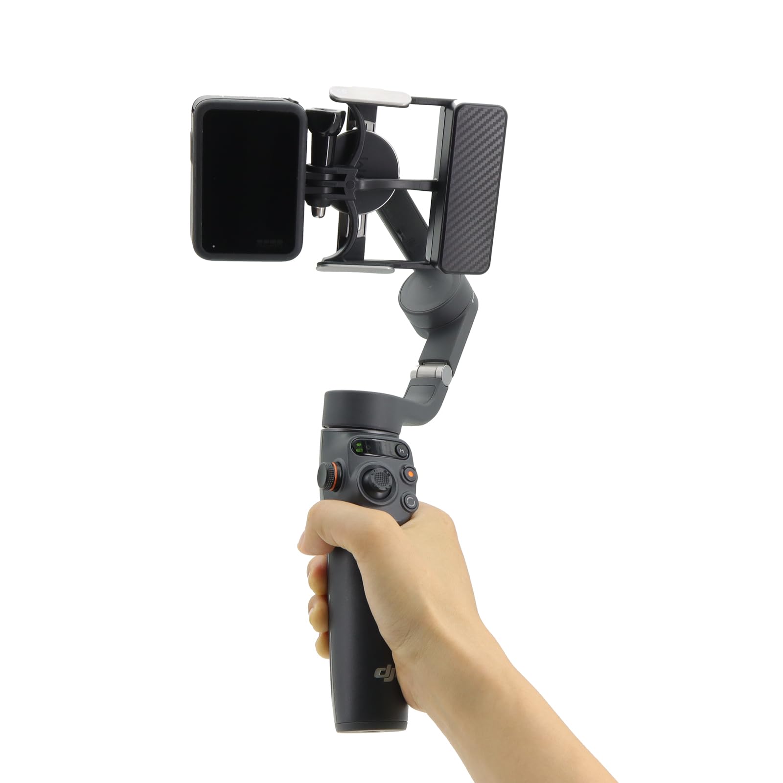 

XBERSTAR Adapter for DJI OSMO Mobile 6/5 Smartphone Gimbal OM 4/3 to GoPro Action 4
