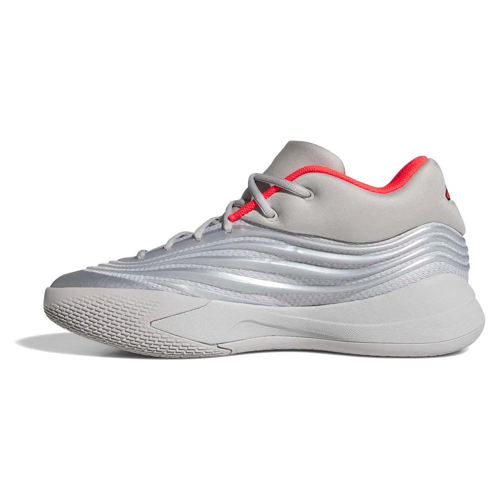 Adidas dame x sneakers breathable lightweight silver