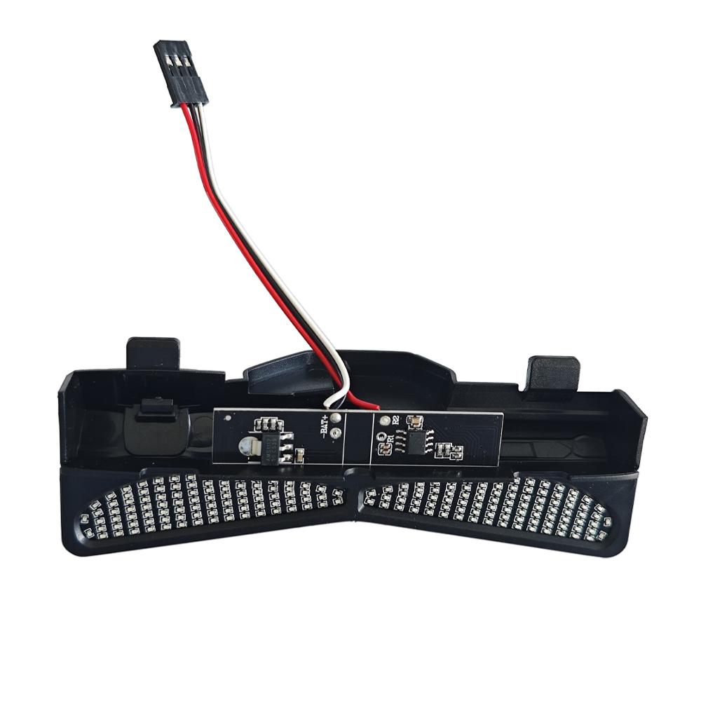 

HUINA 1501 RC Truck Accessories Demon Eye Light Remote Control Tractor Upgrade Parts for 770S Remote Control Truck Model Toy чорний