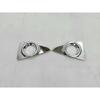 For Toyota RAV4 2016-2018 Pair ABS Chrome Front Fog Light Lamp Trim Cover NEW