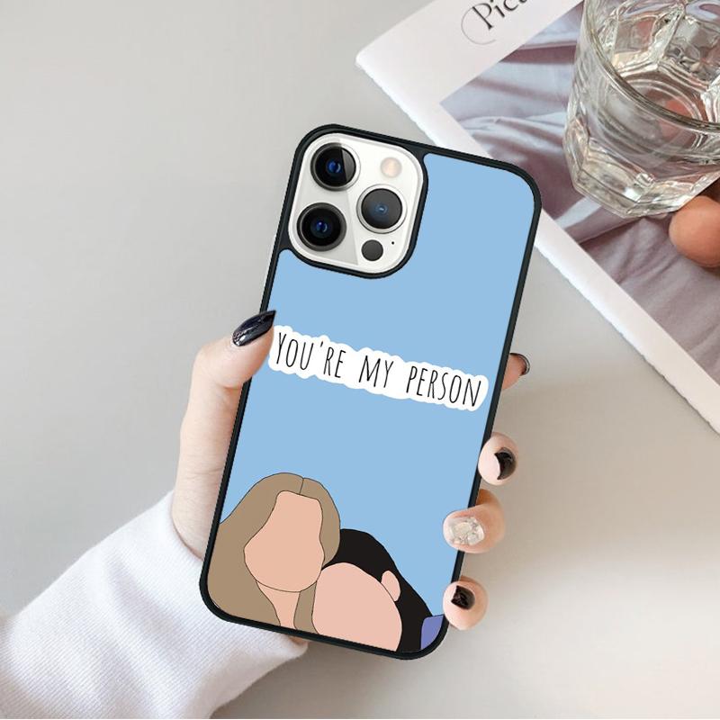 Greys Anatomy You are my person Phone Case Cover For iPhone 17 Air 16 15 14 plus 11 12 13 pro max coque Shell