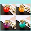 Adorable Colorful Jelly Fortune Bag Keychain Perfect For Special Occasions And Gifts