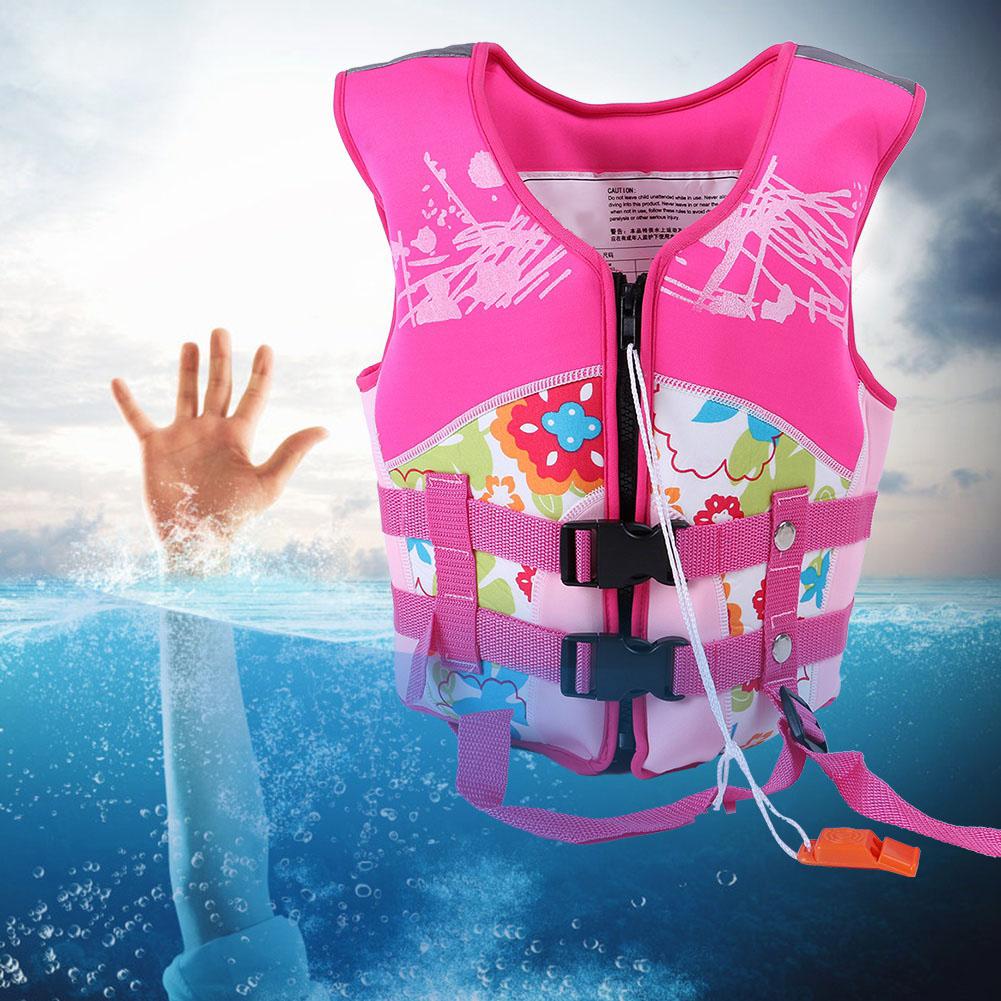 

Детские куртки для плавания Manner, детский жилет для плавания, неопреновый купальник для обучения плаванию (Розовый Л)