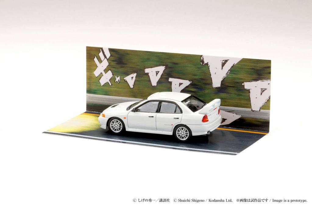 Mitsubishi Lancer RS Evolution D Seiji Iwaki VS Takumi Fujiwara 1/64 IV/Initial