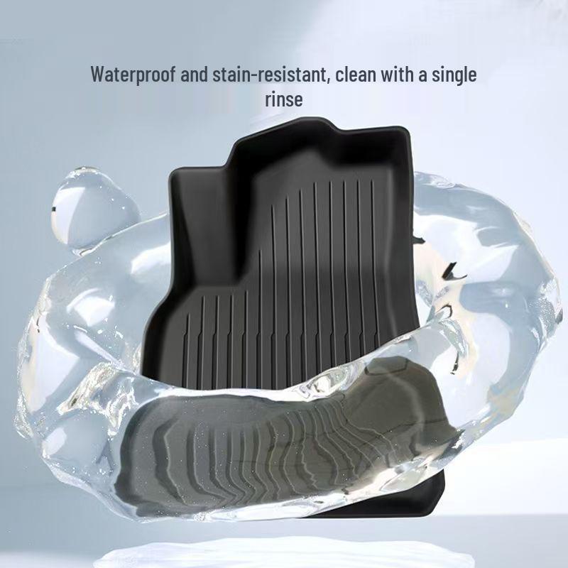 Tesla Model Y/3 Facelift Left-Hand Drive HK TPE Odorless Floor & Trunk Mats