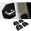 Car Anti Rust Water Proof Door Lock Key Keys Buckle Limit Device Trim Frame 4PCs For Subaru XV 2012 2013 2014 2015 2016 2017