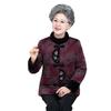 Warm Autumn-Winter Coat for Middle-Aged and Elderly Women - Plus Velvet, Cotton Jacket