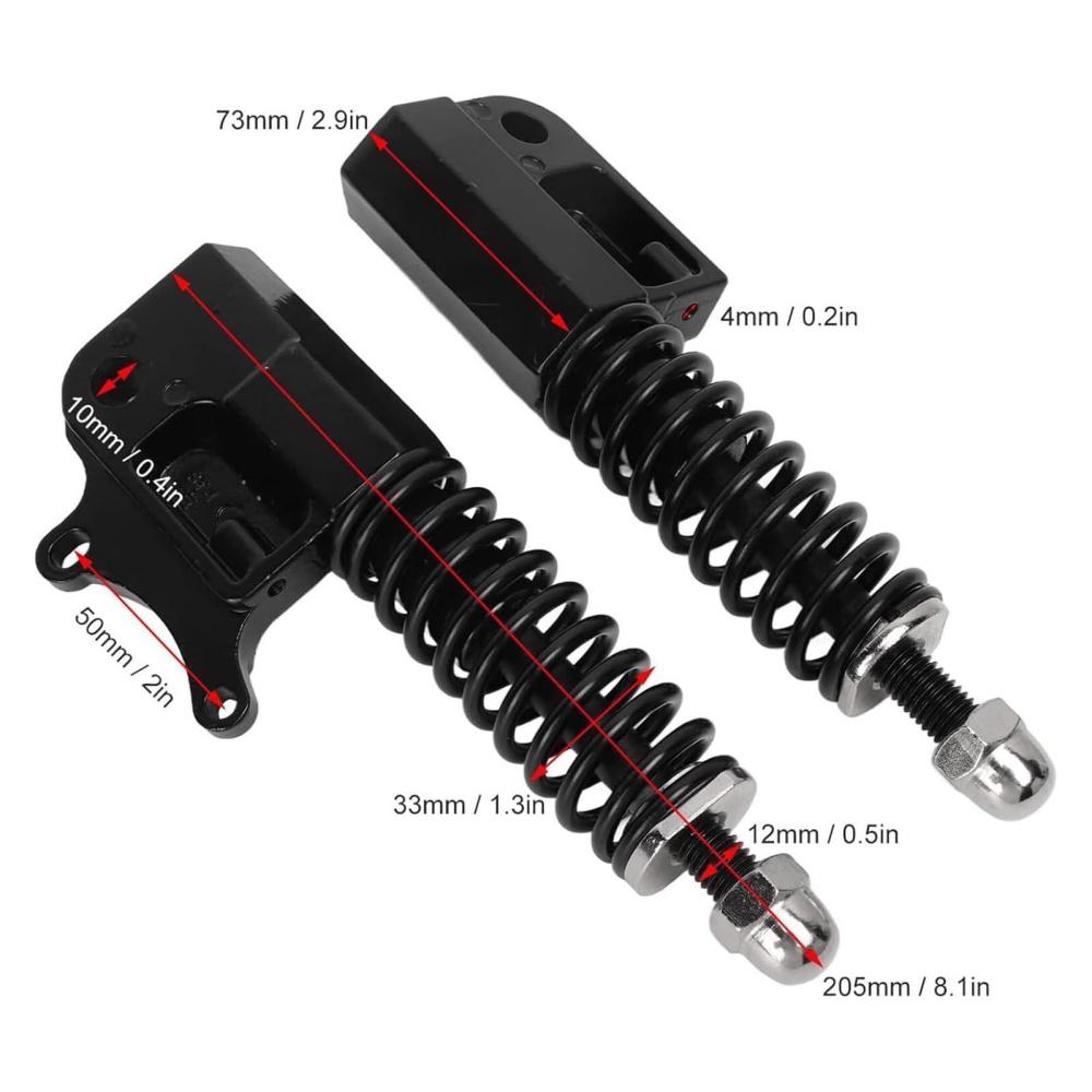 Electric Scooter Front Shock Absorber Set For For 10in Scooter Accessories Kugoo M4