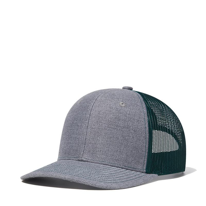Custom Logo Animal Hunting Leather Patch Mesh Snapback Richardson 112 Trucker Hats Caps Duck Camo Trucker Hats