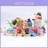 Cute And Colorful One Piece Luffy Nika Snail Telephone Bug Collectible Figurine Set