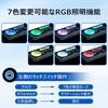 LIMSTYLE Breathing Lamp with 7 Color Console for Suzuki New Hustler G Center Console Storage Fast PU 2 Spare Fuses Shifting, Box/Armrest MR52S/MR92S