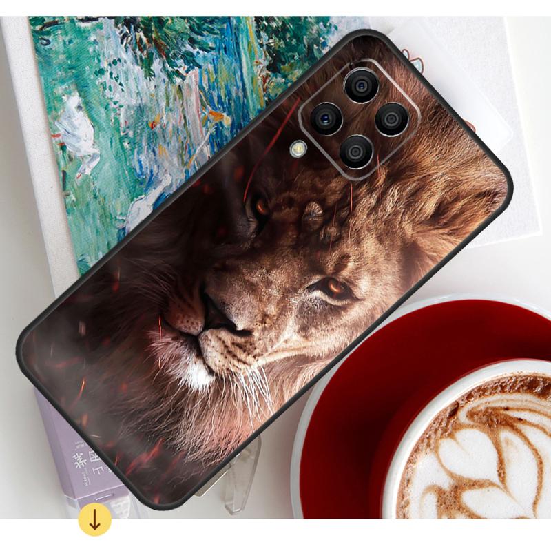 Lion Head Case For Samsung Galaxy M13 M16 M11 M21 M31 M20 M23 M54 M14 M34 M52 M32 M12 M36 M56 M15 M55