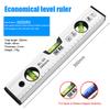 High Precision Spirit Level Magnetic High Bearing Ruler Lever Bubbles Rustproof Horizontal Ruler Spirit Level Balance Ruler