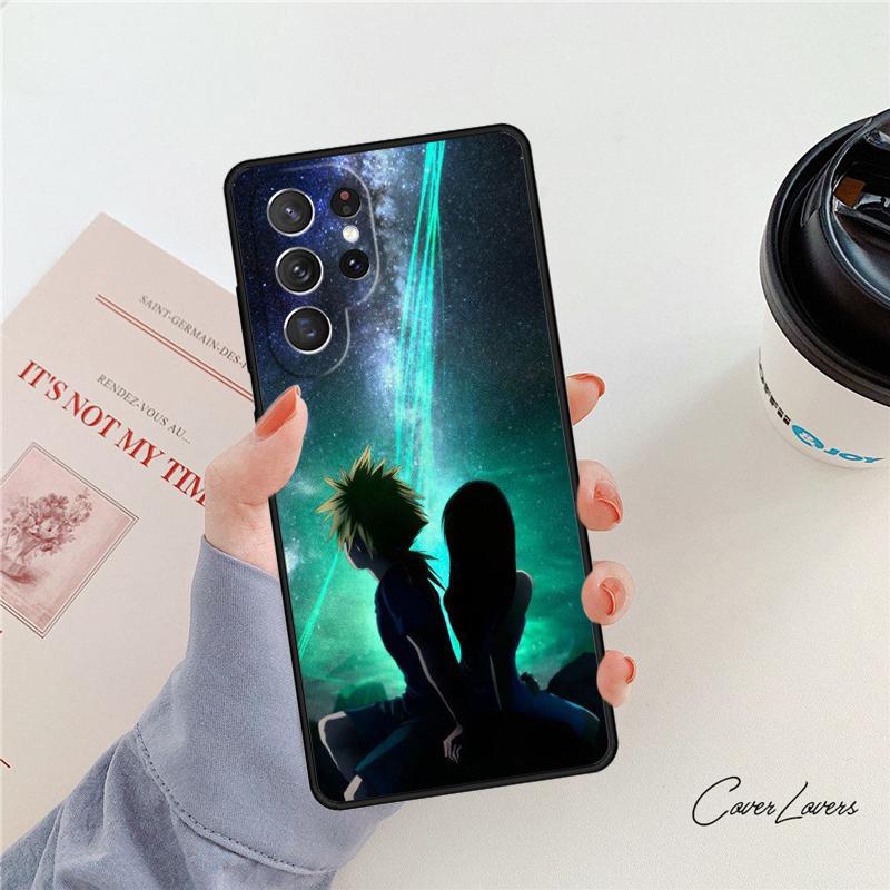 Final Fantasy Phone Case For Samsung Galaxy S24 S25 S23 S22 Ultra Note 10 20 Plus S20 S21 FE Cover