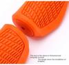 2PCS Non-slip Mountain Bike Handlebar Grip Soft Rubber MTB Grips Anti-skid Comfortable Lockable Bicycle Grips Bike Parts