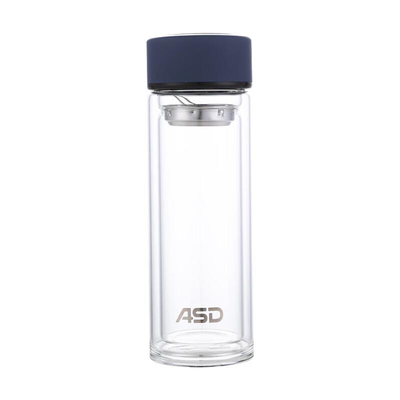 Aishida Snow Crystal 320ml Double Wall Glass Tumbler