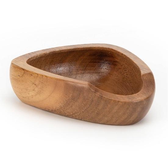 Vassoio Dosatore Caffè, Contenitore in Legno Antistatico per Chicchi con Cucchiaino, Raccoglitore Polvere per Espresso, Strumento da Cucina per Caffetteria Casalinga, Ristorante, Panetteria