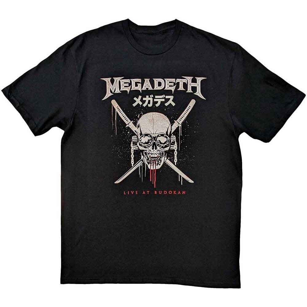 Megadeth Crossed Swords T-Shirt Black New M