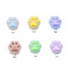 Transparent Resin Cat Paw Pendant for DIY Jewelry