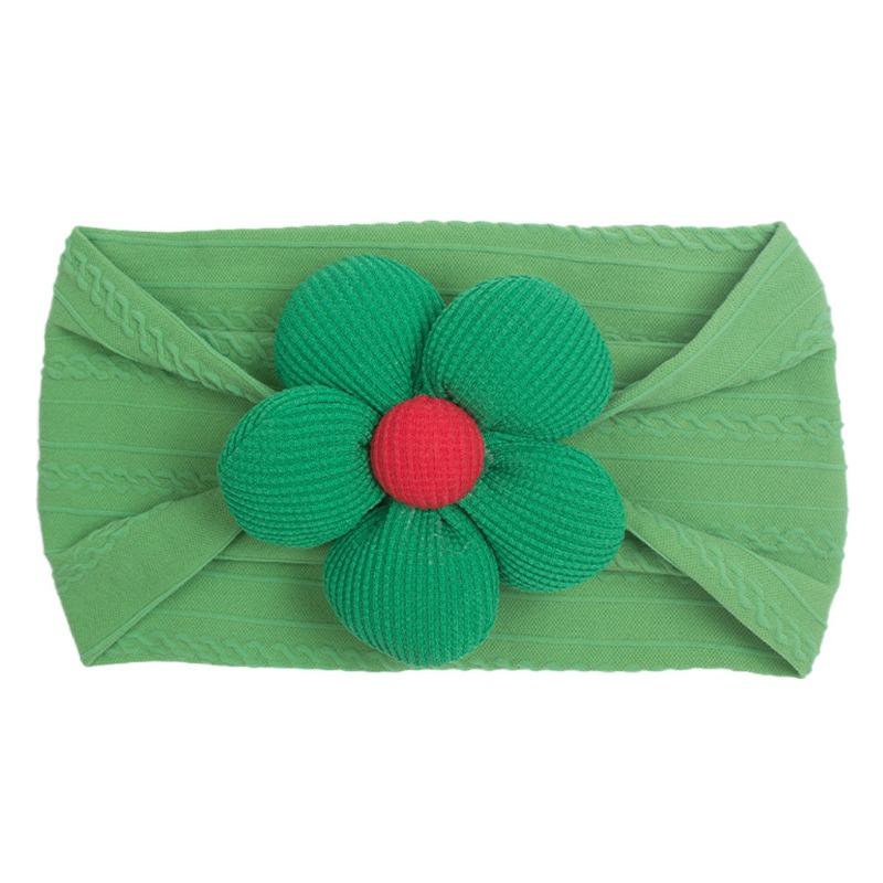 Autumn new baby jacquard elastic hair accessories, children's soft and comfortable headgear headband, baby headband