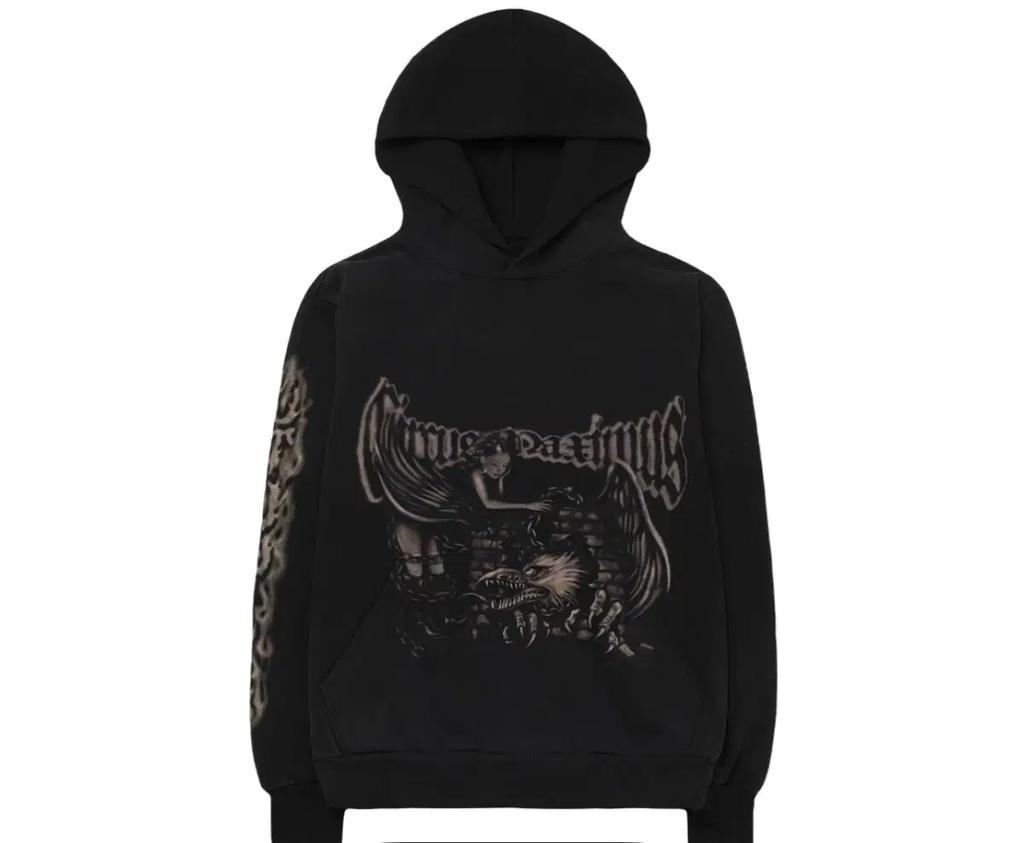 Trevis Scott Cold-Resistant Merchant Hooded Tee Black XL