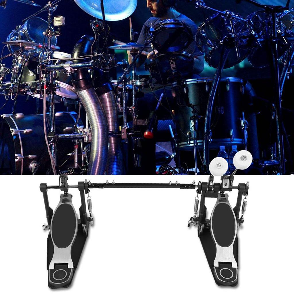 Drums Pedal Double Bass Dual Foot Kick Percussion Drum Set Accessories