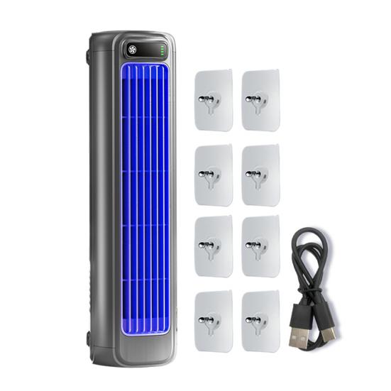 

Portable Air Conditioner, High-Speed Quiet Desk Fan with 3 Speeds & Long Battery Life, Wall Mount Air Cooler for Bedroom Office Home B
