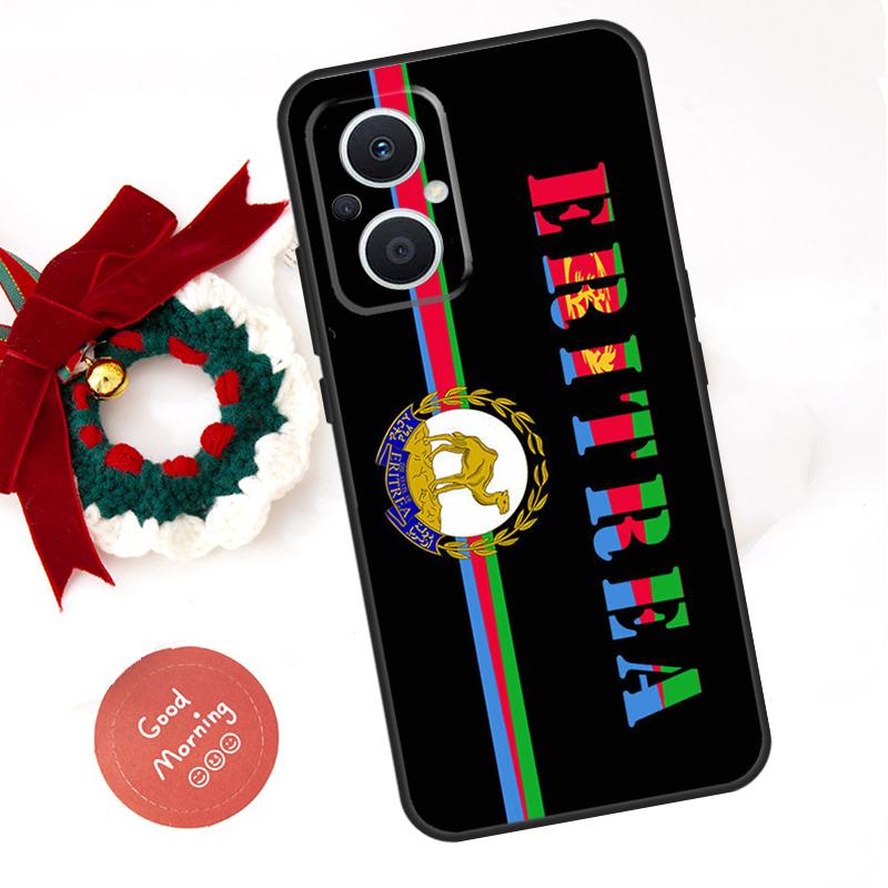 Eritrea Flag Funda For OPPO Reno 10 11 12 13 14 Pro 11F 12F 13F 14F 7 8 Lite OPPO Find X8 X6 X9 Pro Case