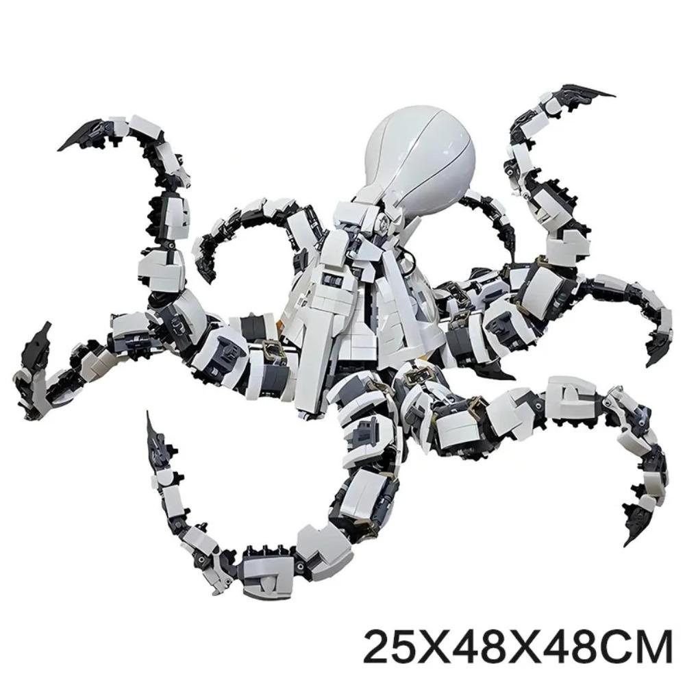 MOC Kreatives Mechanisches Tier Set: Gottesanbeterin, Frosch, Skorpion Kombinationsbausteine DIY Puzzle Montagespielzeug Geschenk Dekoration