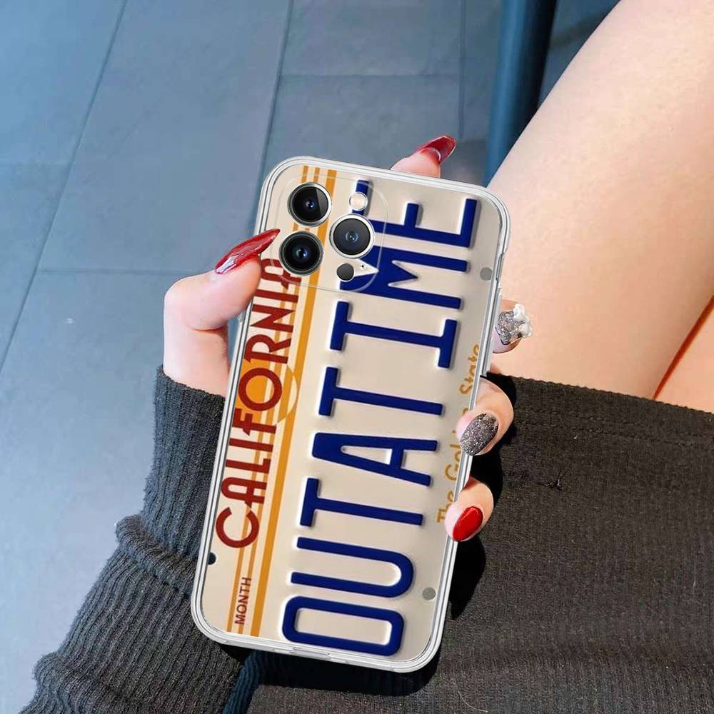 

Back To The Future For IPhone 17 Air 16 Pro Max 15 14 13 12 11 Plus Phone Case iPhone 16