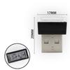 Car Mini USB LED Atmosphere Lights Decorative Lamp Interior Light PC Portable Plug Ambient White Emergency Lights Blue